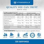 Vitaminerals Primacal Bone Support Calcium Complex - 120 Vegetarian Capsules - image 3