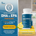 Dr. Tobias Vegan Omega 3 Algae Oil - 60 Capsules - image 2