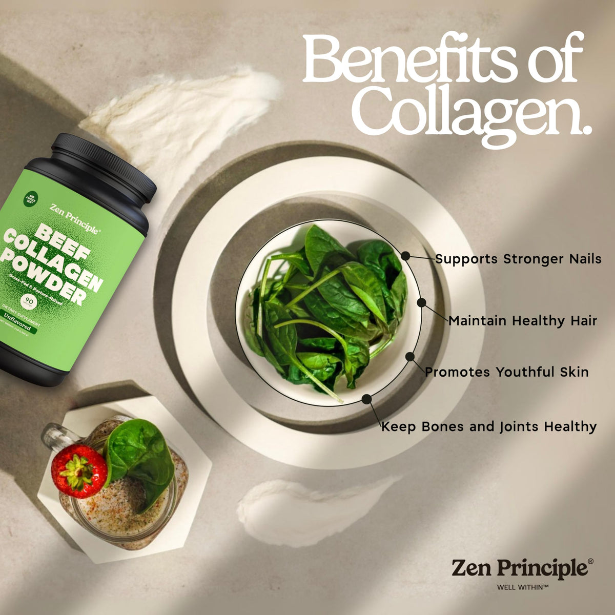 Zen Principle Grass-Fed Collagen Peptides