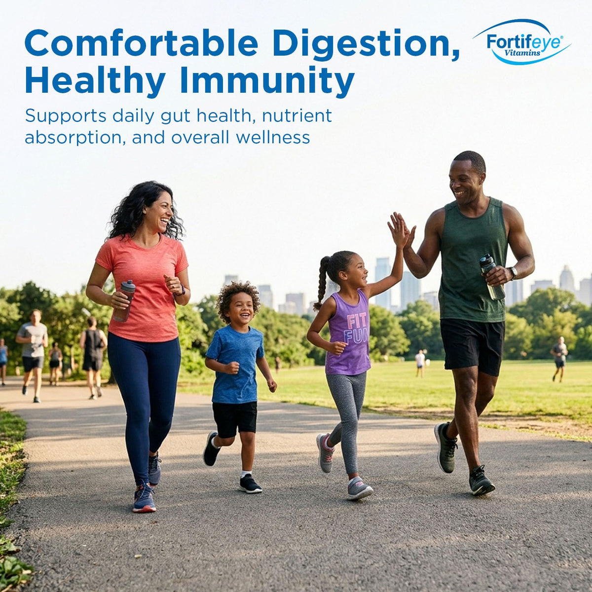Fortifeye Probiotic Bacteria Vegan Supplement with Digestive Enzymes - image 9
