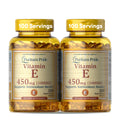 Puritan's Pride Vitamin E 450mg (10,000 IU) - 200 Softgels