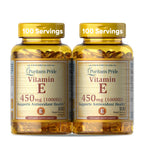 Puritan's Pride Vitamin E 450mg (10,000 IU) - 200 Softgels