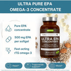 Igennus Ultra EPA Omega 3 500mg DHA-Free - 90 Softgels - image 2