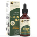 Sacred Eats Green Tea Liquid Extract Drops for Gentle Energy - 2 Fl Oz