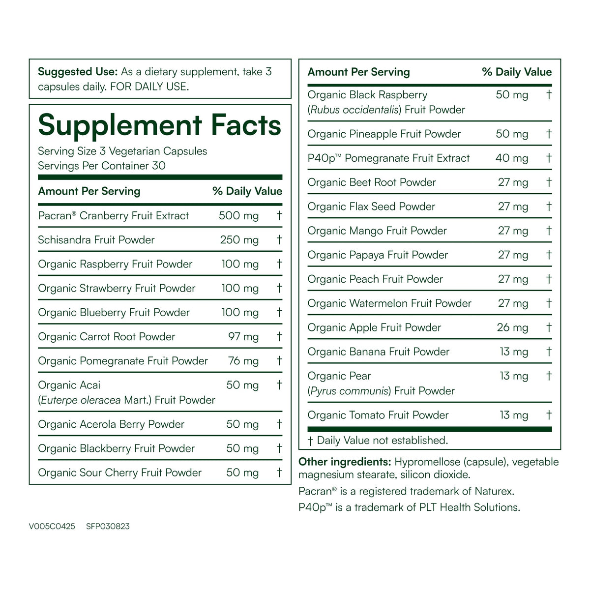 Purity Products Super Reds Capsules Formula - 90 Vegetarian Capsules - image 2