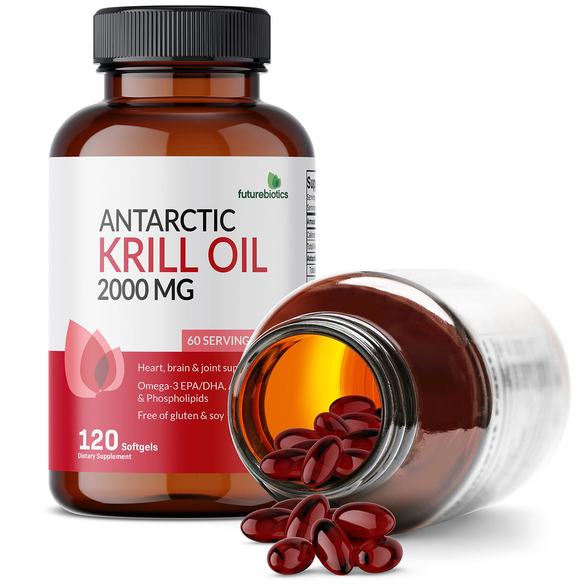 Futurebiotics Antarctic Krill Oil 2000mg with Astaxanthin