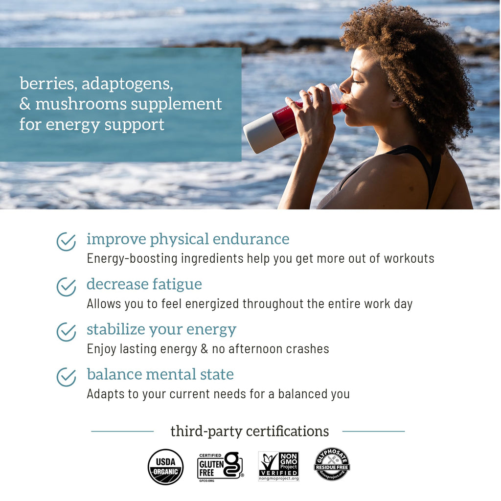 Organifi Red Juice - Energy Powder Reduces Afternoon Crashes