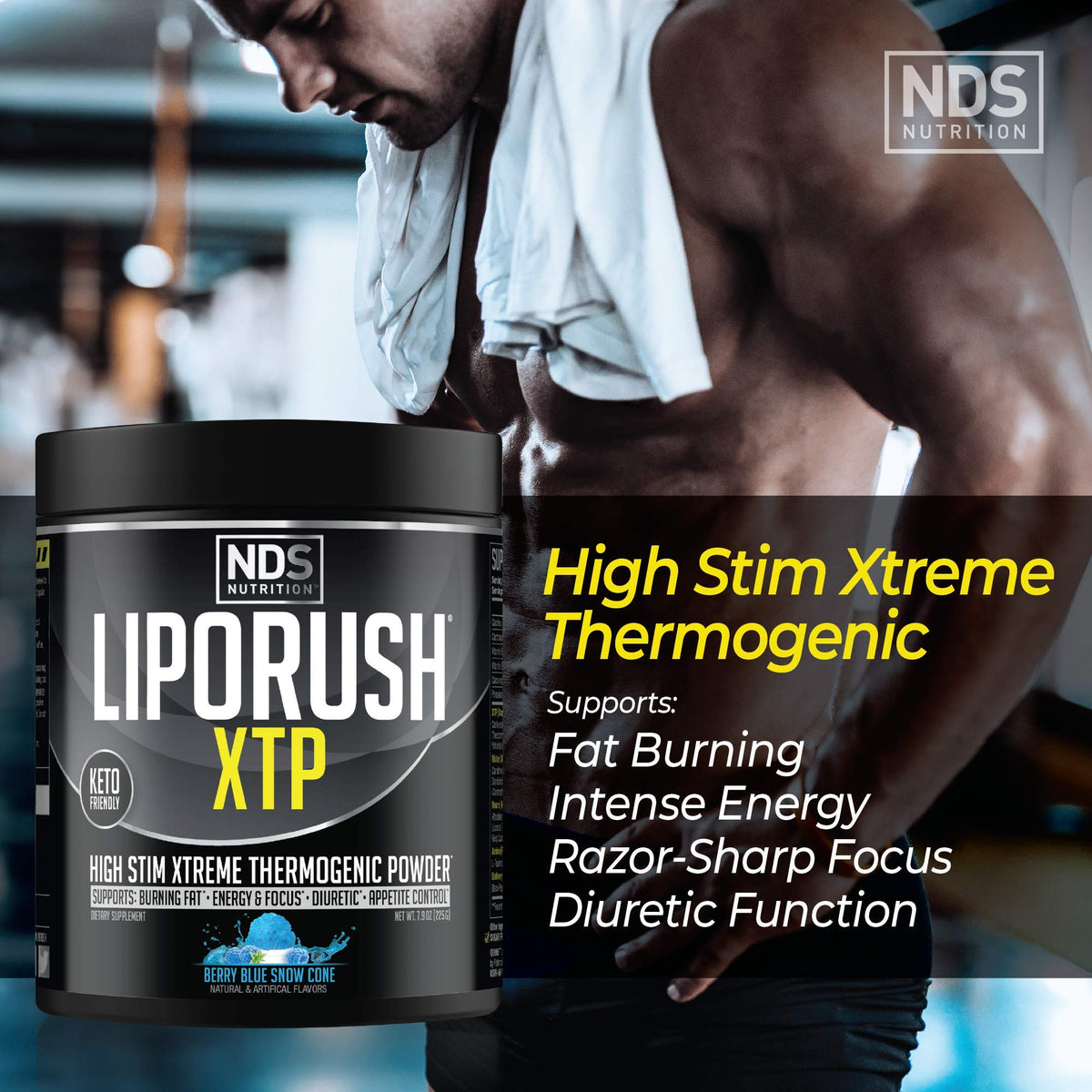 LIPORUSH NDS XTP Thermogenic Fat Burner