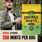 Viter Energy Caffeinated Mints 40mg Caffeine, B Vitamins, Sugar Free.