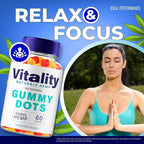IDEAL PERFORMANCE Vitality Gummy Dots Hemp Gummies - 60 Gummies - image 6