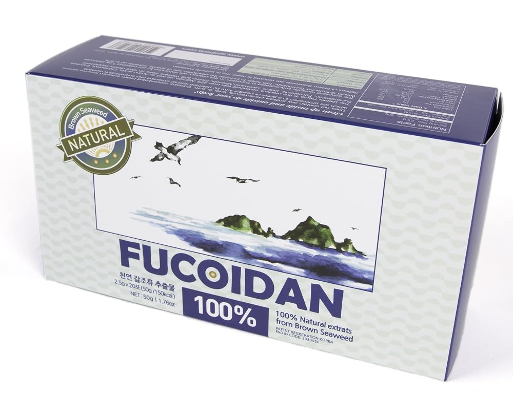 SeaHerb Fucoidan Brown Seaweed Extract - 50g (20 Sachets)