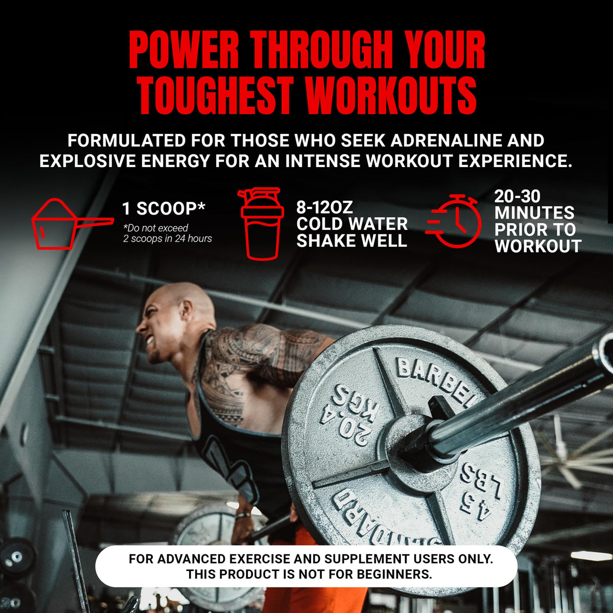 ProSupps Mr. Hyde Xtreme Pre Workout Powder with Creatine