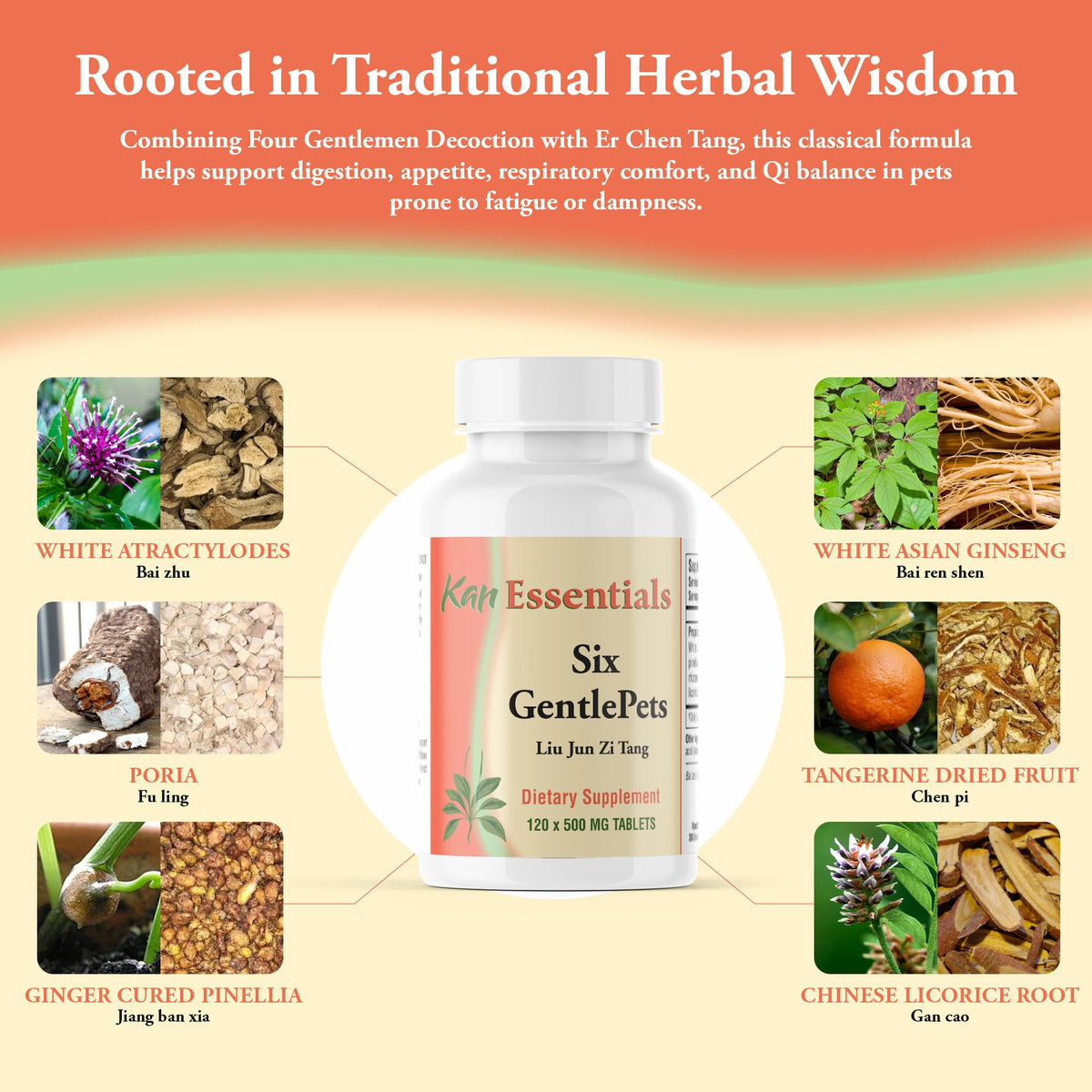 Kan Herb Six GentlePets Traditional Chinese Herbal Blend for Dogs and Cats - image 4