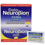 Neurobion Dolo Pain Reliever & Fever Reducer Extra Strength - 100 Tablets