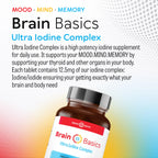 Brain Bean Iodine Complex Supplement for Thyroid Support - 90 Tablets - image 4