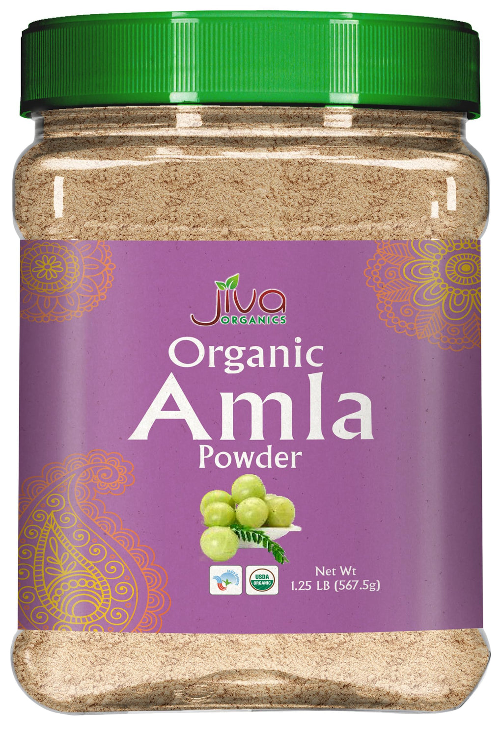 Jiva Organics Organic Amla Powder Vitamin C - 20 oz