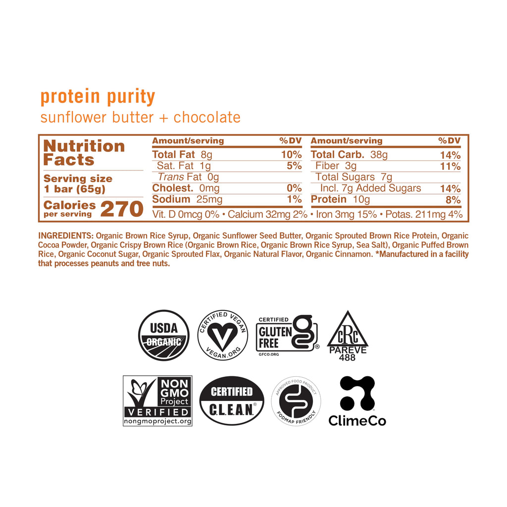 GoMacro MacroBar Organic Vegan Protein Bars