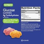 Viteey Glucose Gummies - 4g of Carbohydrates