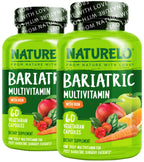 NATURELO Bariatric Multivitamin with Iron - 120 Vegetarian Capsules