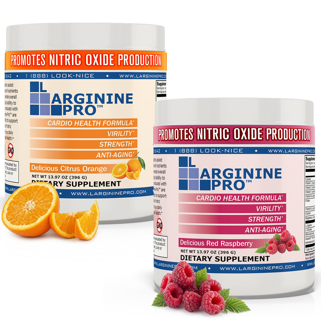 L-Arginine PRO Powder Drink Mix with L-Citrulline - 30 Servings