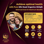 SILK ROAD ORGANICS Authentic Himalayan Shilajit Soft Resin