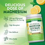 Nature's Truth Magnesium Glycinate Powder Lemon - 6 oz - image 5