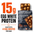 PROTABAR Egg White Protein Bars, 15g Protein - 12 Count - image 4