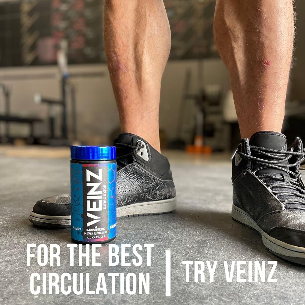 LMNITRIX VEINZ Nitric Oxide Booster - 120 Capsules - image 2