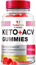 NutraRize TurboTrim Keto + ACV Gummies - 60 Gummies