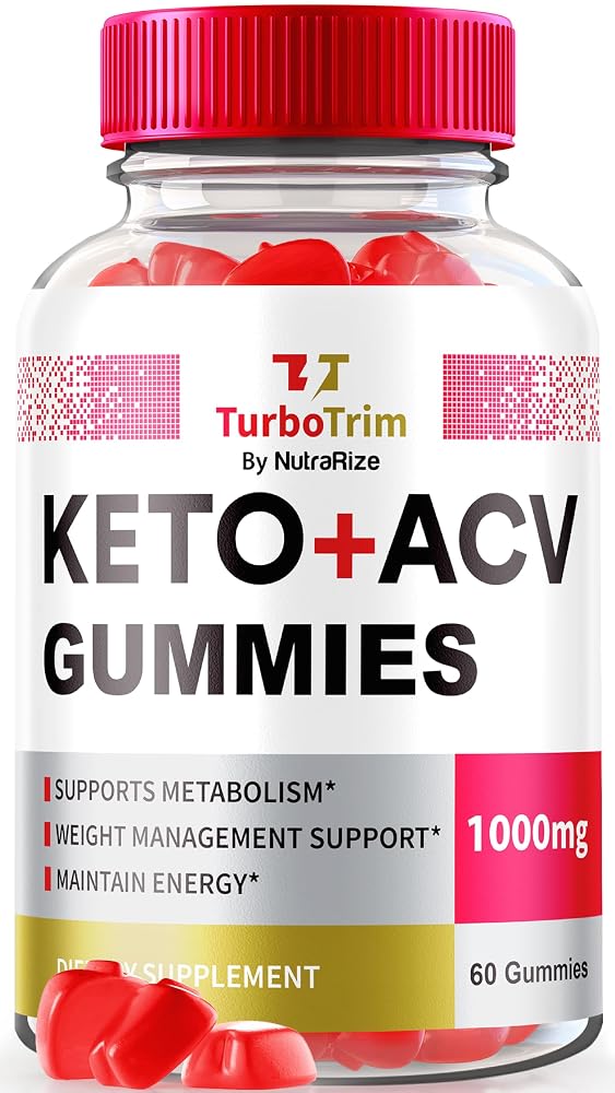NutraRize TurboTrim Keto + ACV Gummies - 60 Gummies