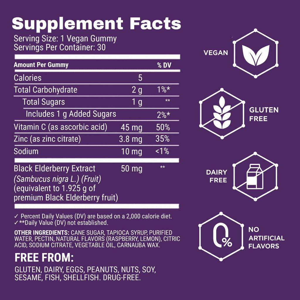 Sambucol Elderberry Gummies Immune Support - 30 Count - image 2