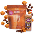 Click Caramel Protein Coffee Powder - 16g Protein - 15.03 oz