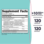Nutricost Probiotic for Women 10 Billion CFU - 120 Capsules - image 2