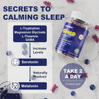ELLAMENTZ Sleep Gummies No Melatonin with Magnesium - 120 Count - image 4