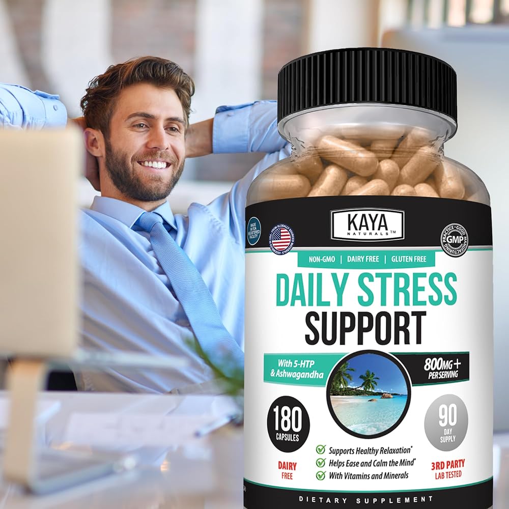 Kaya Naturals Daily Stress Support with Ashwagandha & GABA - image 8