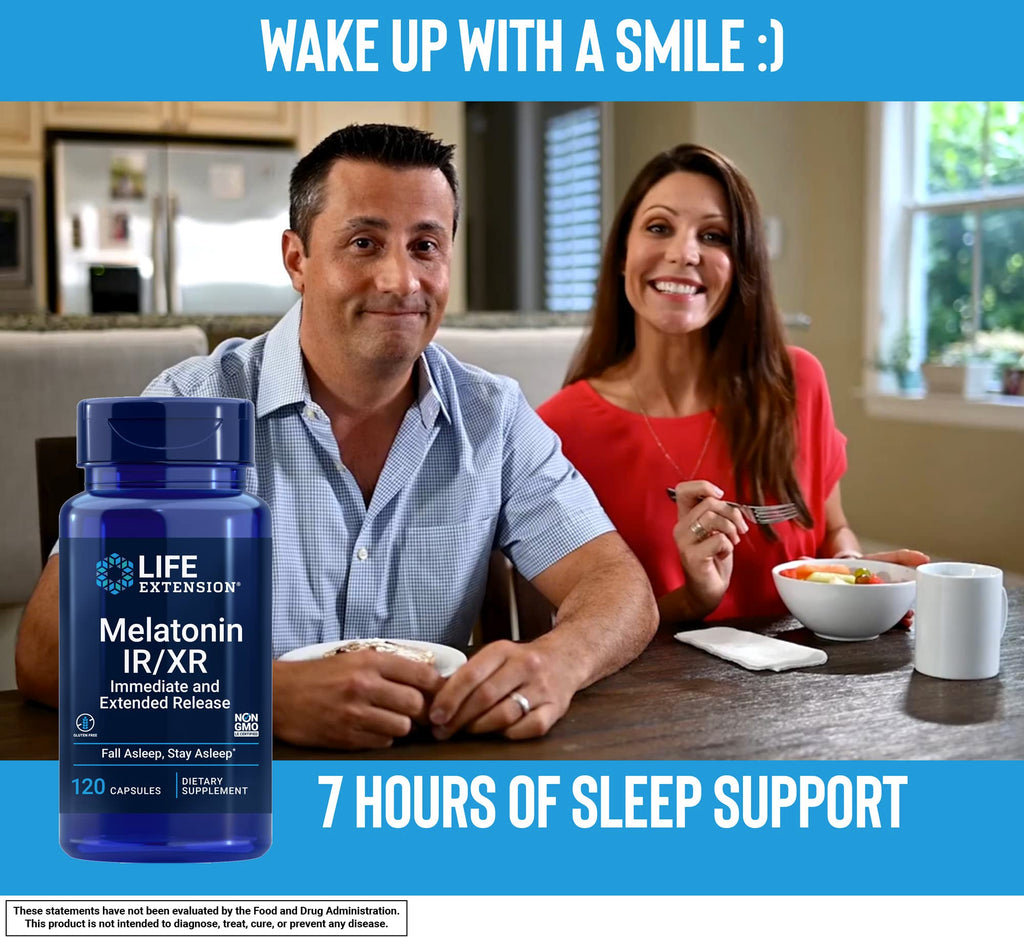Life Extension Melatonin IR/XR