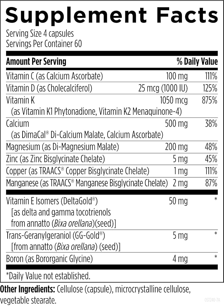 Designs for Health OsteoForce Bone Support - 240 Tablets - image 3