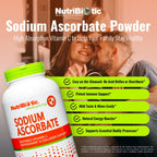 NutriBiotic Sodium Ascorbate Buffered Vitamin C Powder - 16 Oz - image 2