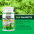 ZELSO Saw Palmetto 3:1 Prostate & Hair Growth Support - 120 Capsules - image 5