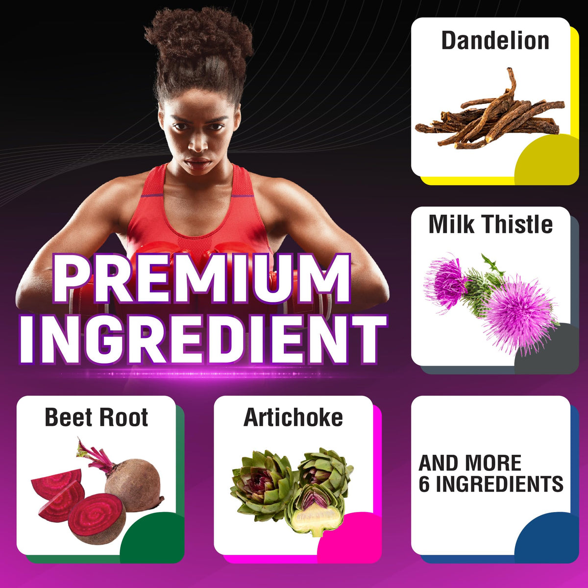 CIVIMUNA Dandelion Root Capsules with Milk Thistle - 90 Capsules - image 4