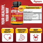 Papnami Bitter Melon Extract Capsules - 60 Count - image 3