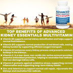 Advanced Kidney Essentials Multivitamin. Kidney Support Supplement