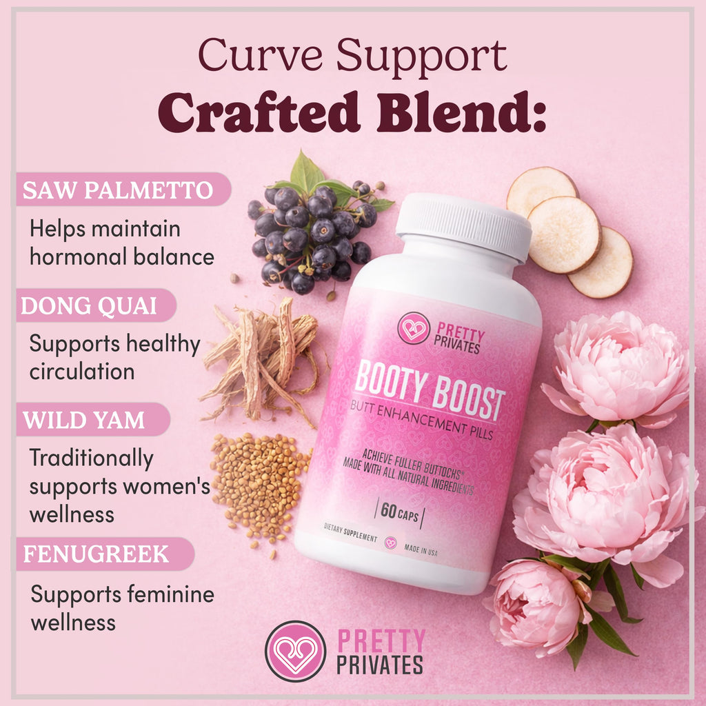 Pretty Privates Booty Boost Butt Enhancer Supplement - 60 Capsules - image 5