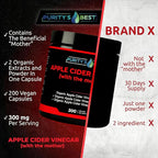 Purity's Best Apple Cider Vinegar with The Mother 300 mg - 200 Capsules - image 6