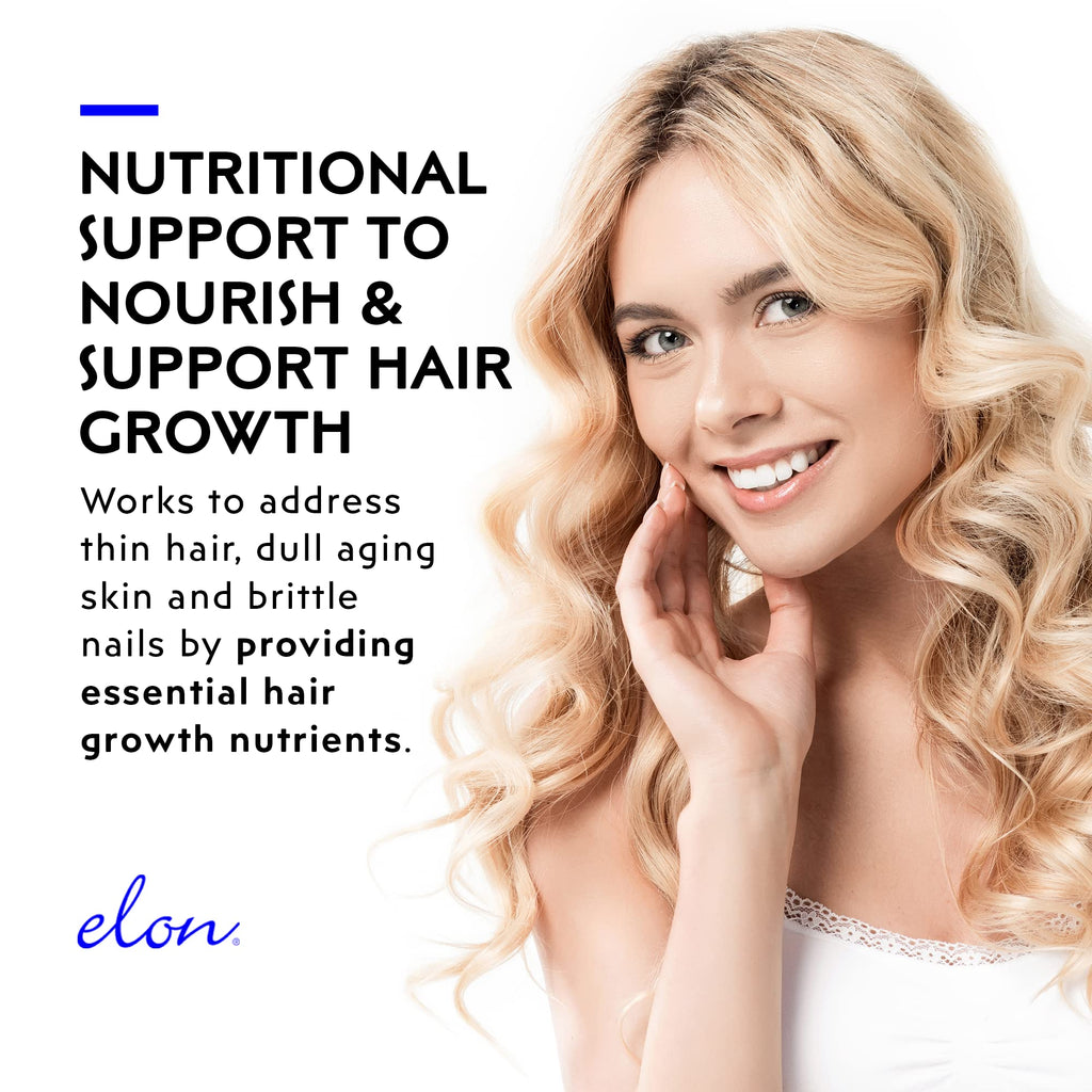 Elon Biotin 5000mcg Gummies for Hair Growth - 120 Count - image 3