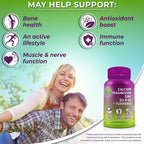 SUPPLEMENTS STUDIO Plant-Based Calcium 500mg (Aquamin) - Vegan