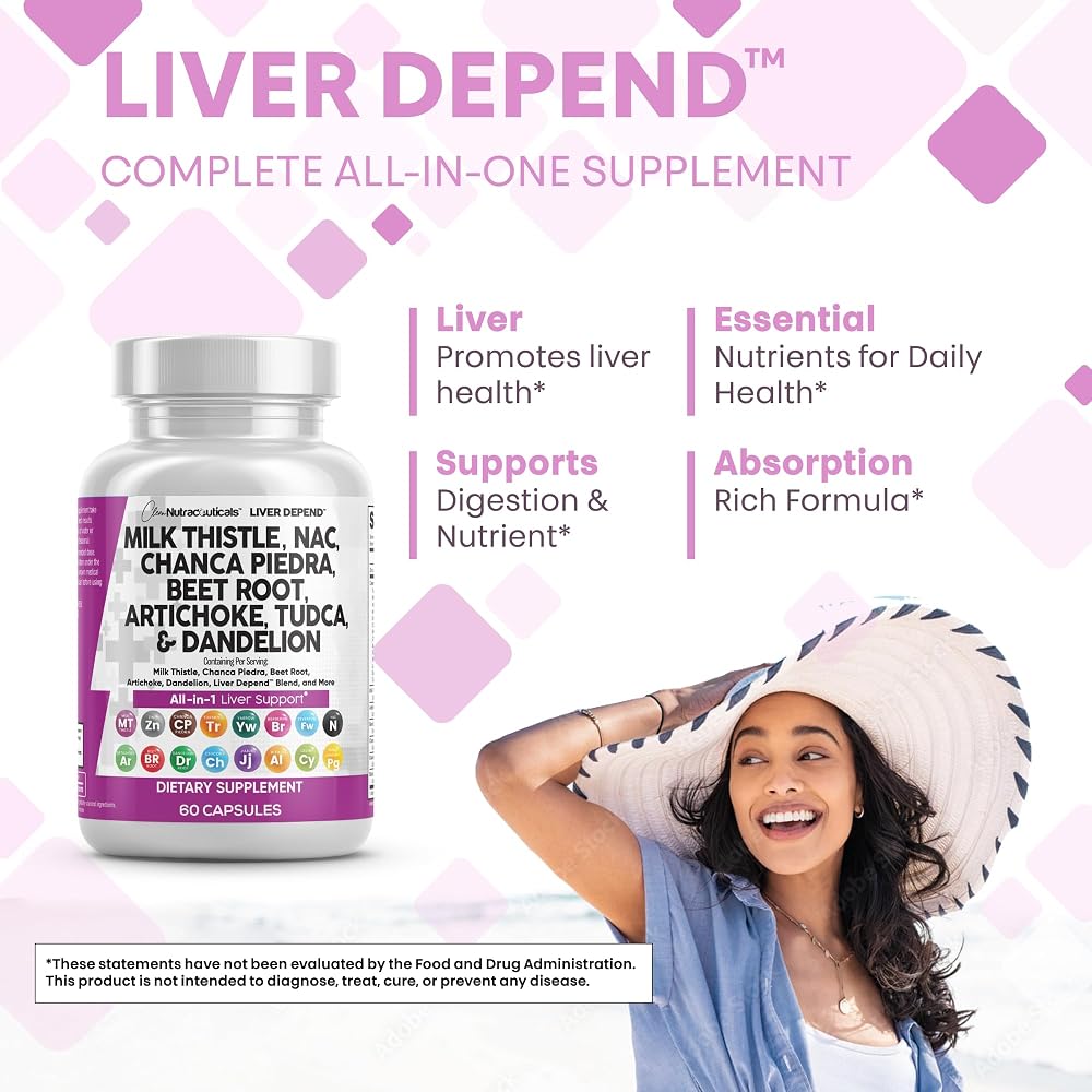 Clean Nutraceuticals Liver Defend Milk Thistle NAC Supplement - 120 Capsules - image 6