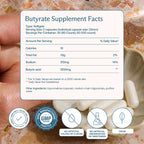 BodyBio Butyrate Sodium Postbiotic for Gut Support - 100 Capsules - image 3