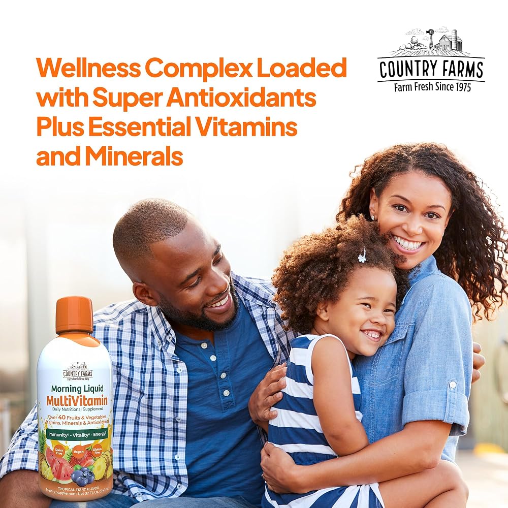 Country Farms Liquid Multivitamin for Immune Support and Energy - 32 fl oz - image 6