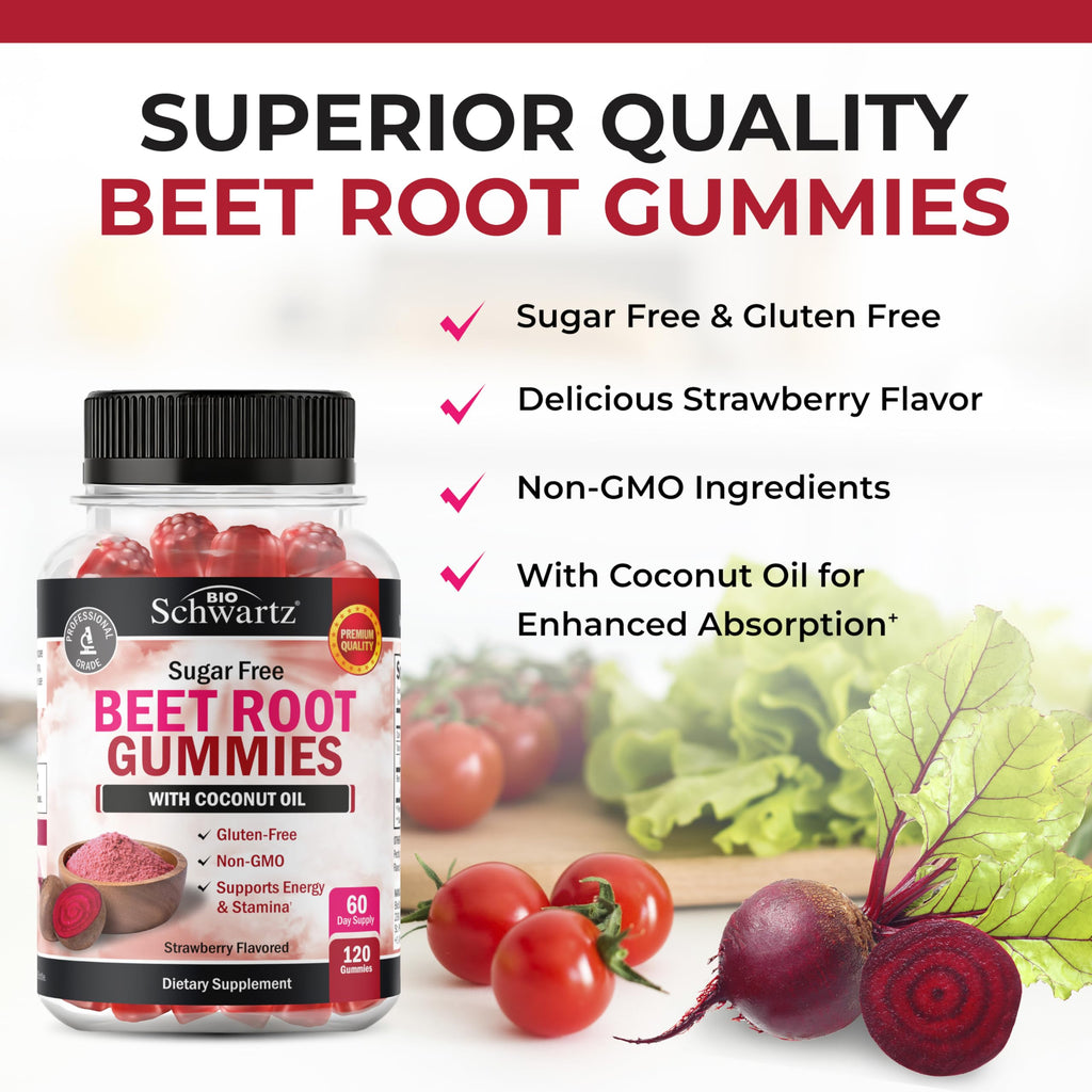BioSchwartz BIOSHWARTZ Flavored Gummies Nitric Oxide Supports Energy